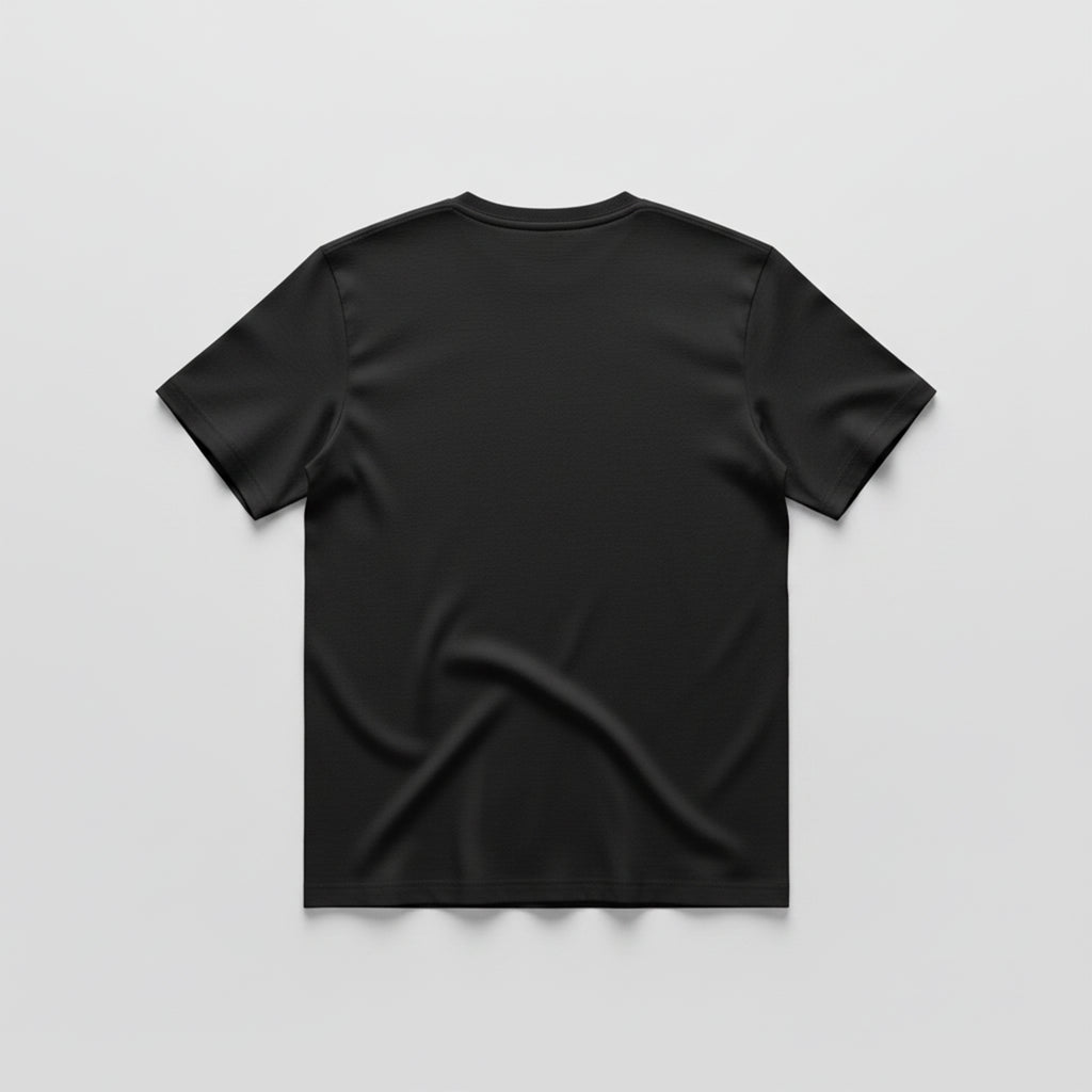 Black T-Shirt – Front “Unknown” Design Printed