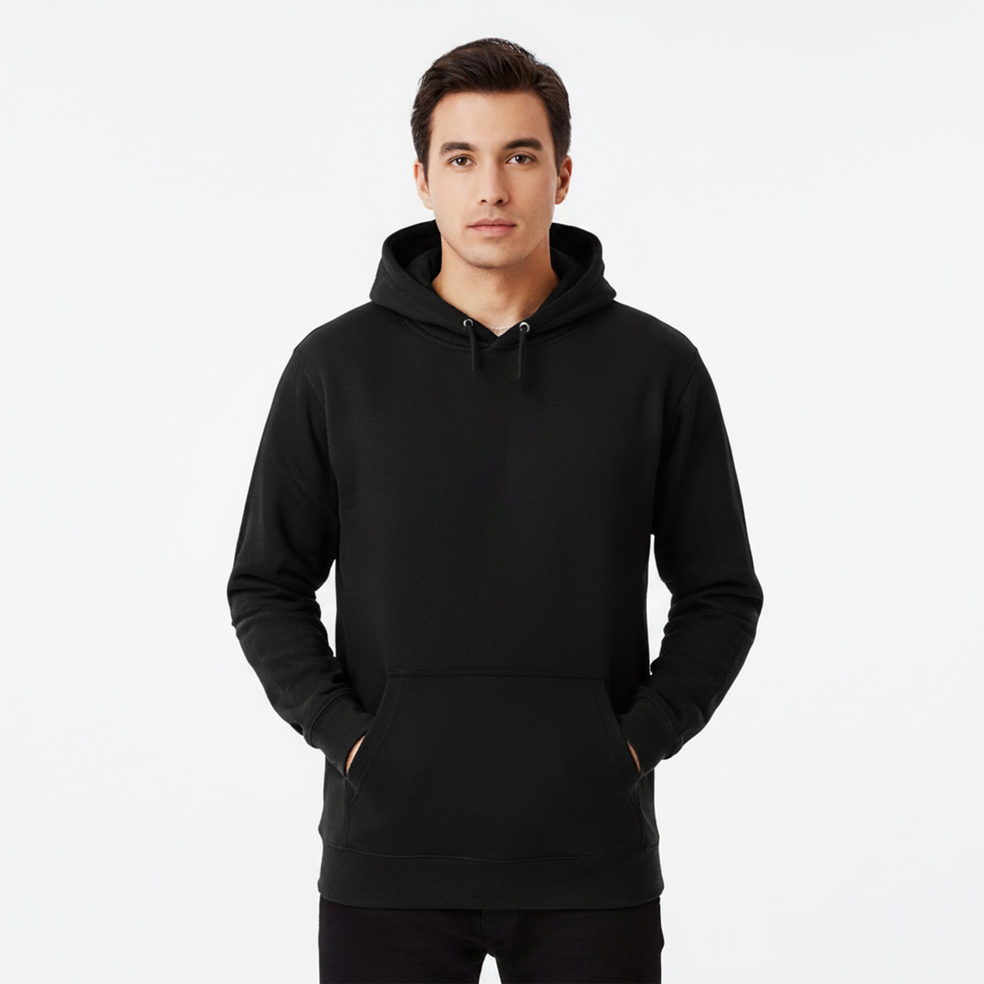 Black Hoodie – Back “Paradise” Printed Design