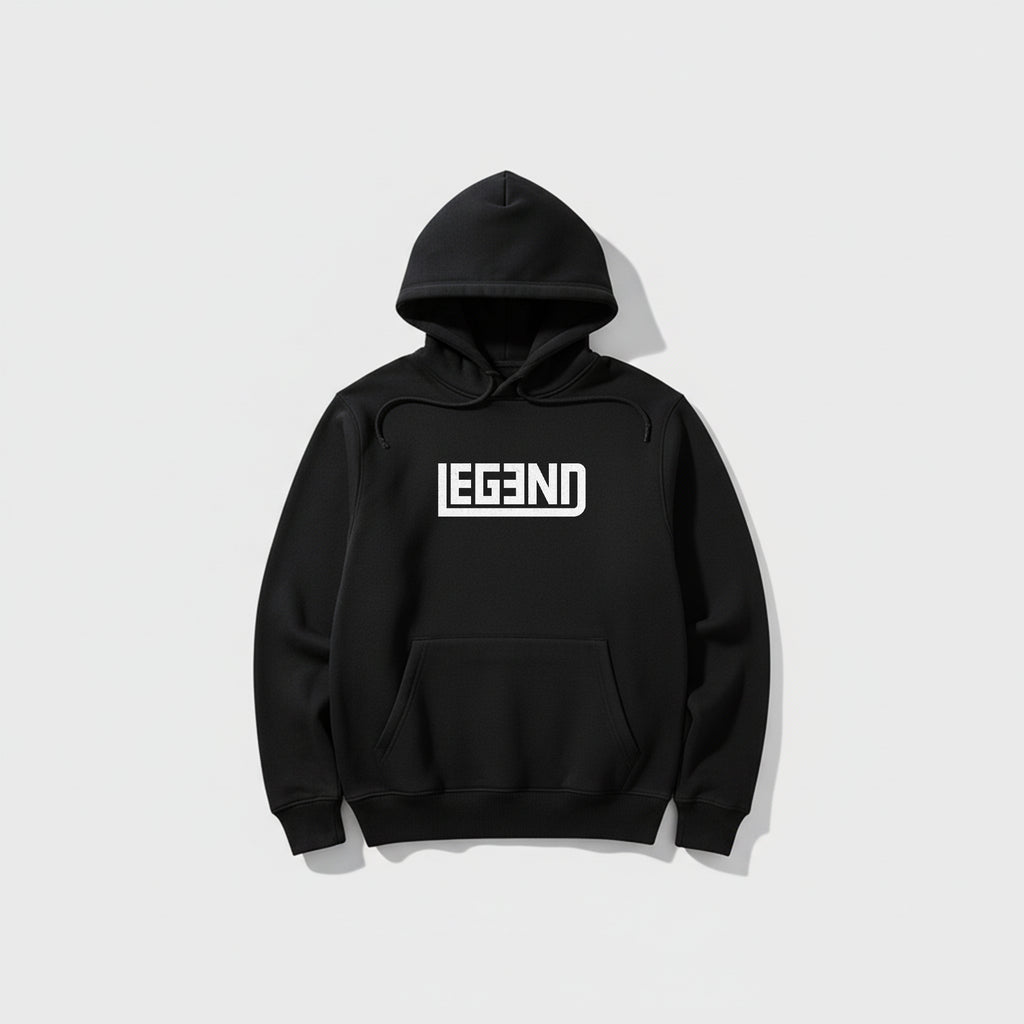 Black Hoodie – Front “LEGEND” & Back Sidhu Moose Wala Design