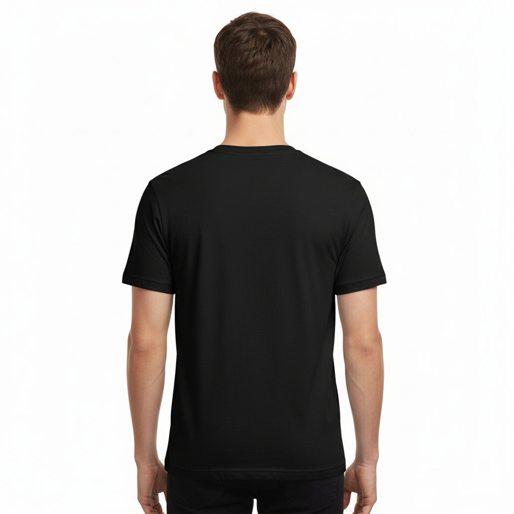 Black T-Shirt – Front “Unknown” Design Printed
