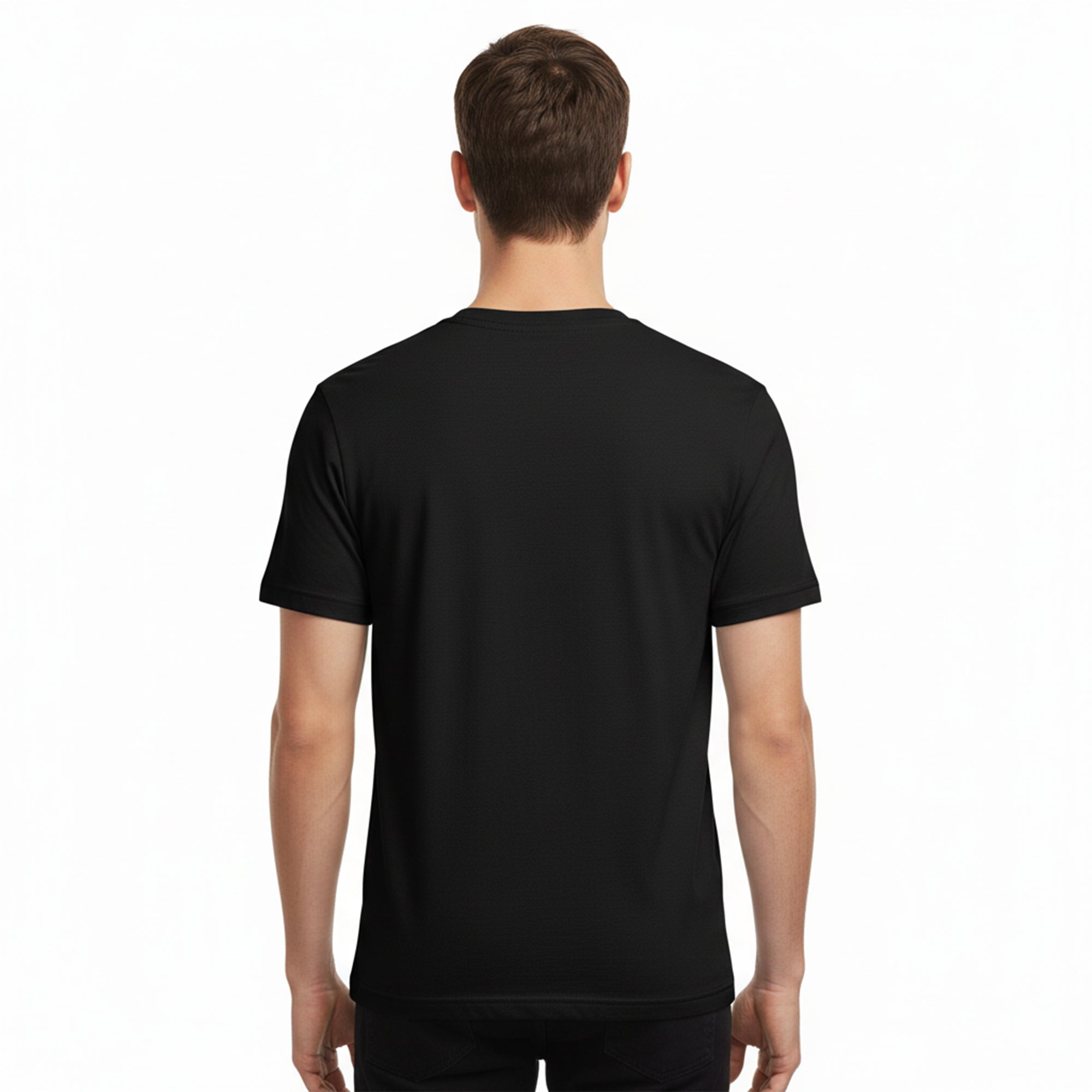 Black T-Shirt – Front “Unknown” Design Printed